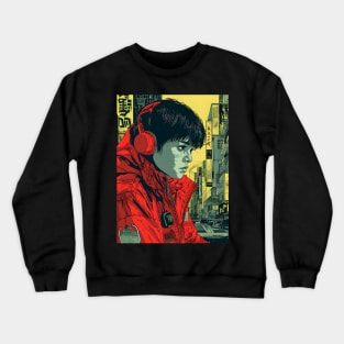 Akira Unleashed: Cyberpunk Masterpiece, Psychic Power Saga, and Fan Art Fusion Crewneck Sweatshirt